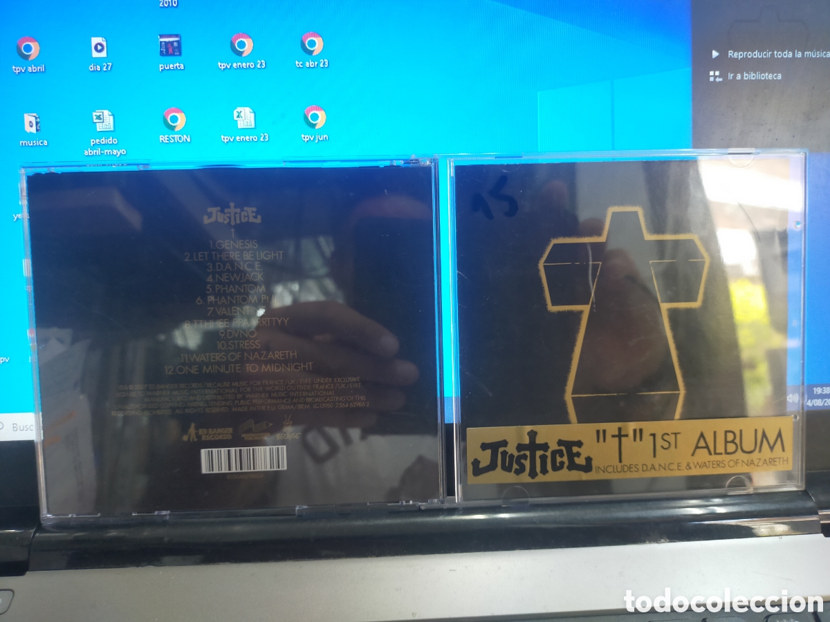 CDs de m&uacute;sica: Justice CD 1st &aacute;lbum 2007 - Foto 1