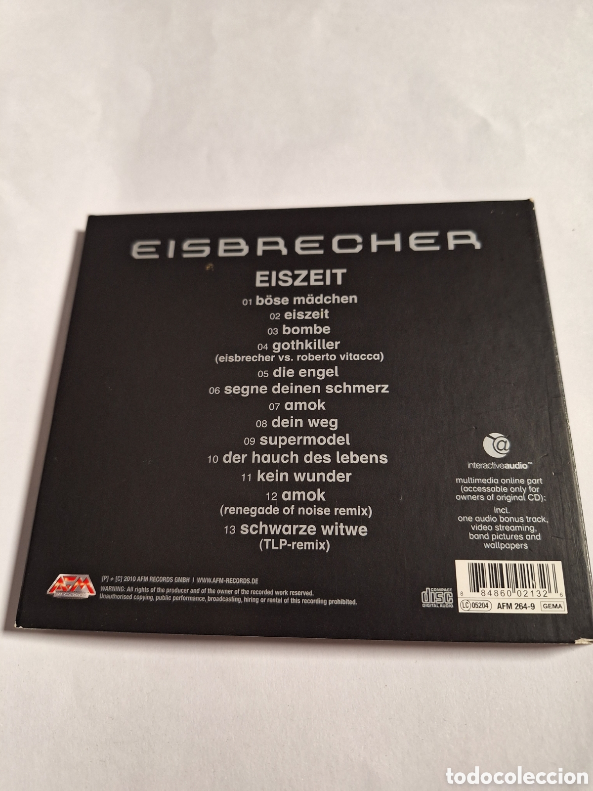 CDs de m&uacute;sica: SCD49 eisbrecher eiszeit CD DE SEGUNDAMANO - Foto 2