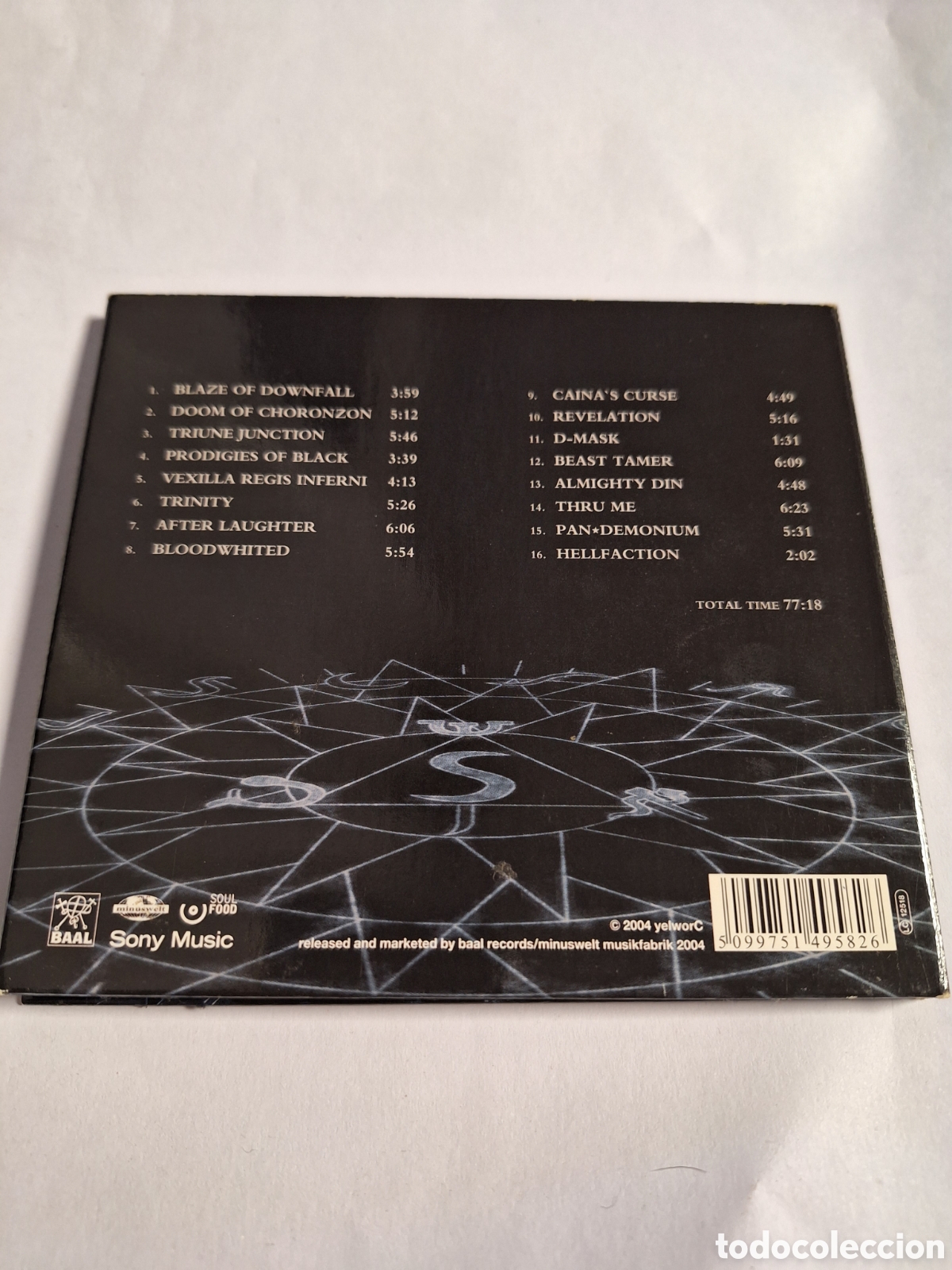 CDs de m&uacute;sica: SCD49 yelworc trinity CD DE SEGUNDAMANO - Foto 2