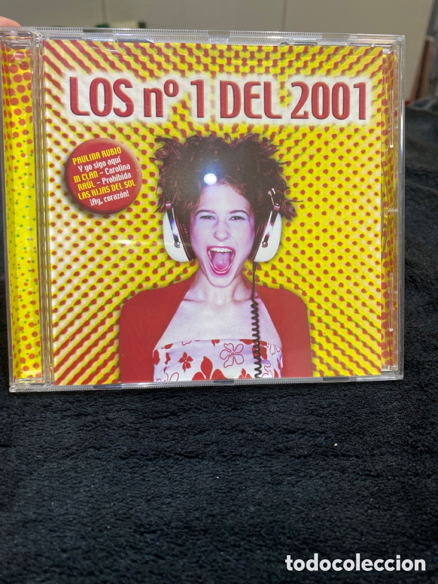 CDs de m&uacute;sica: CD LOS N&Uacute;MERO 1 DEL 2001. LOS 40 PRINCIPALES. - Foto 1