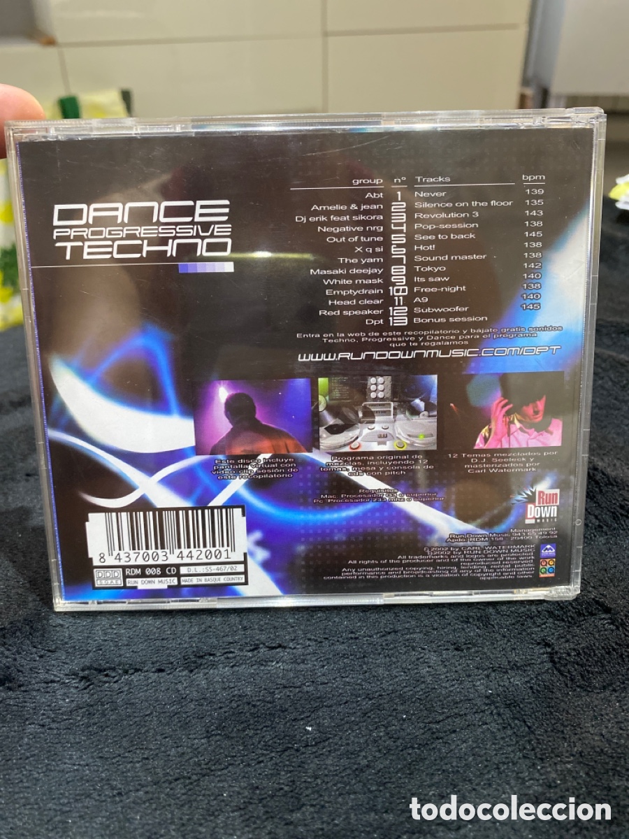 CDs de m&uacute;sica: CD DANCE PROGRESSIVE TECHNO. DJ SEELECK IN SESSION - Foto 2
