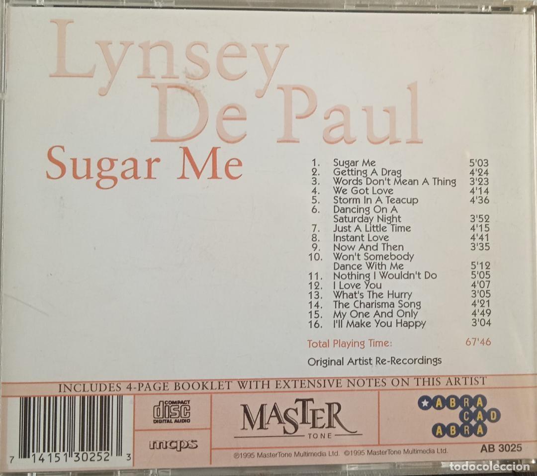 CDs de m&uacute;sica: LYNSEY DE PAUL -SUGAR ME - Foto 2