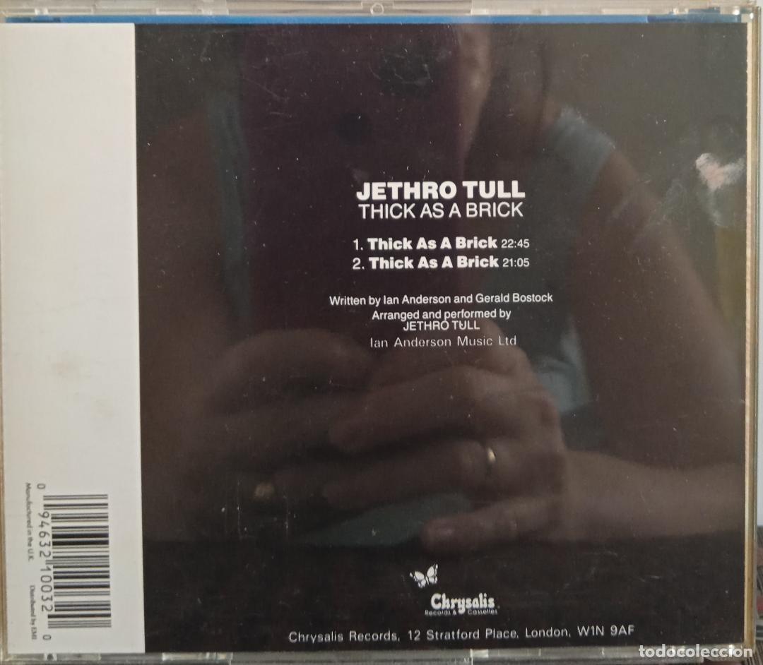 CDs de m&uacute;sica: JETHRO TULL - THICK IS A BRICK - Foto 2