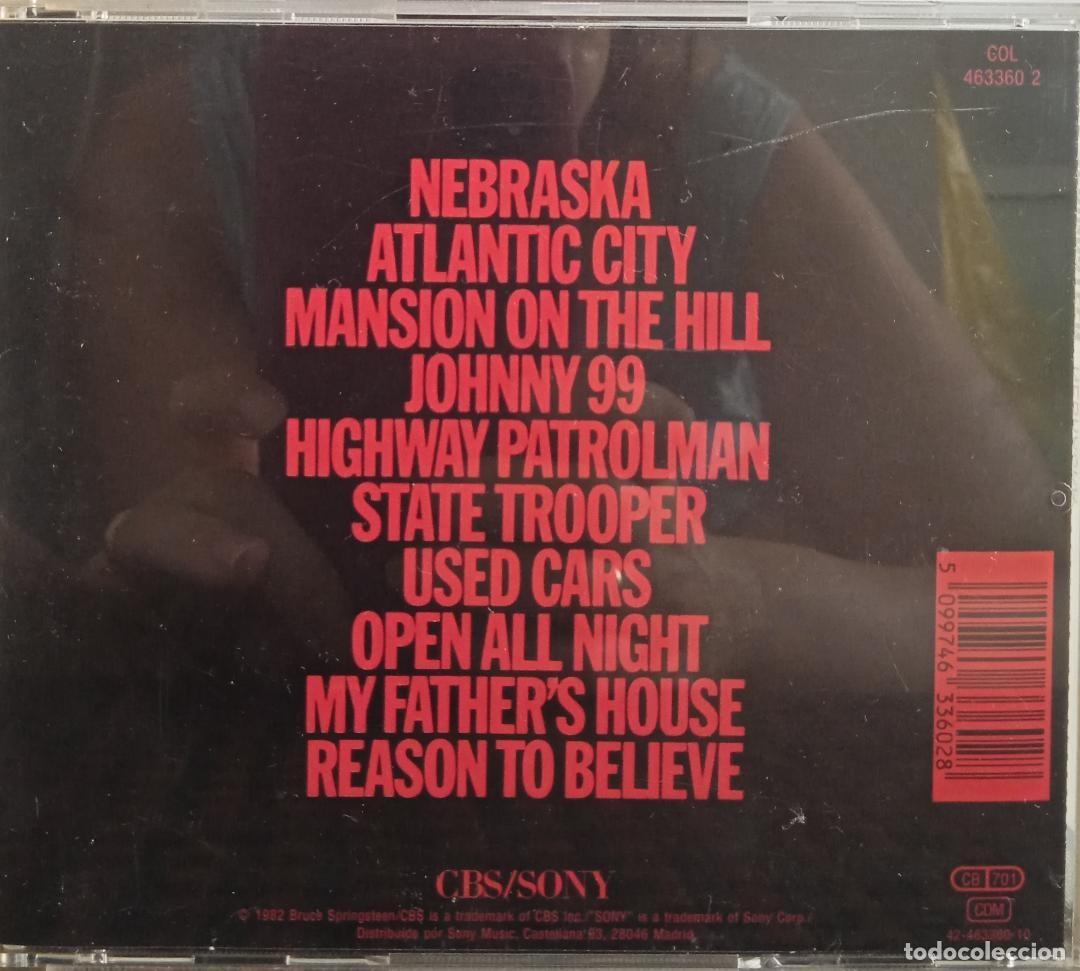 CDs de m&uacute;sica: BRUCE SPRINGSTEEN NEBRASKA - Foto 2