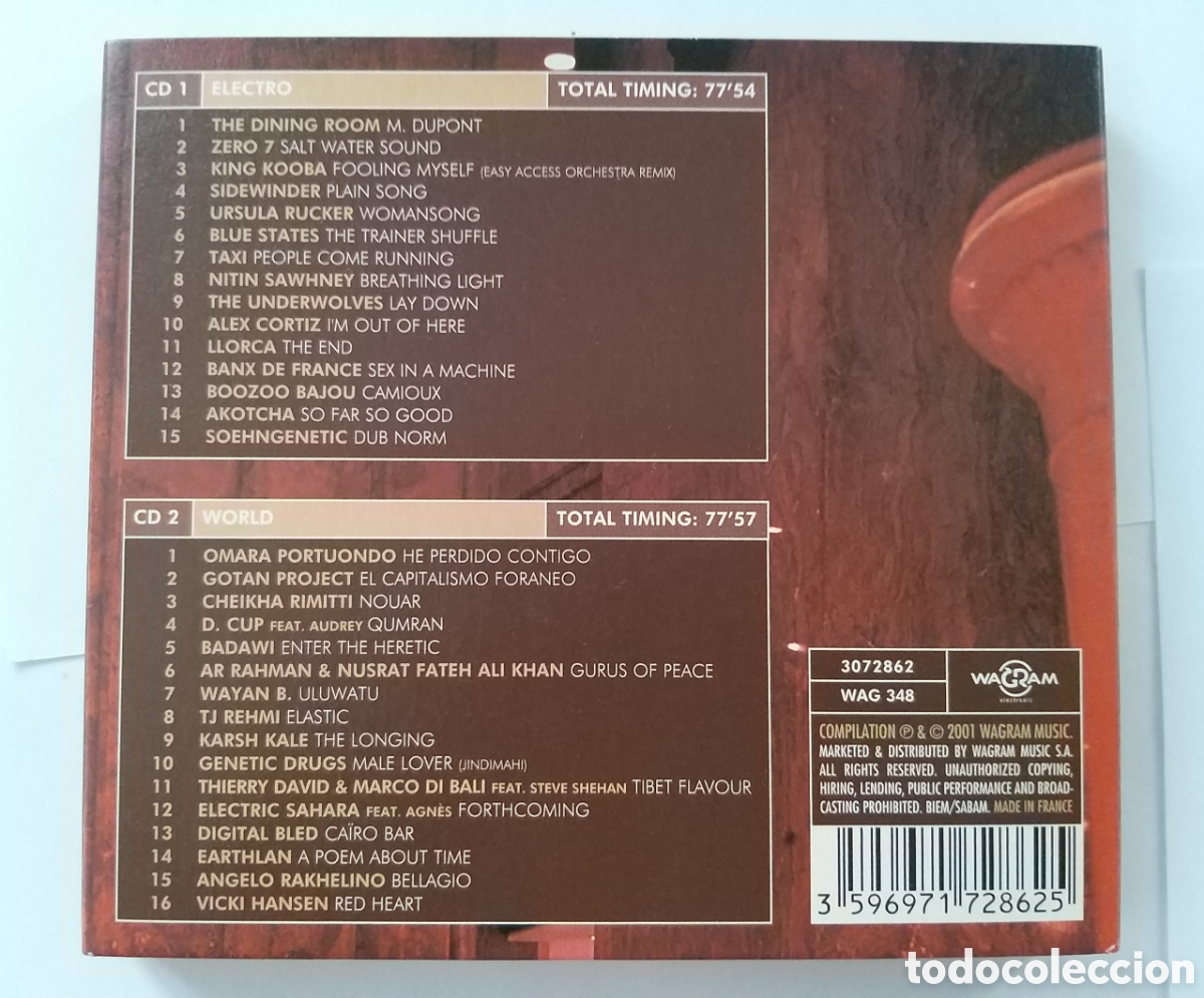 CDs de m&uacute;sica: V.I.P. LOUNGE - 2 CD SET - Foto 2