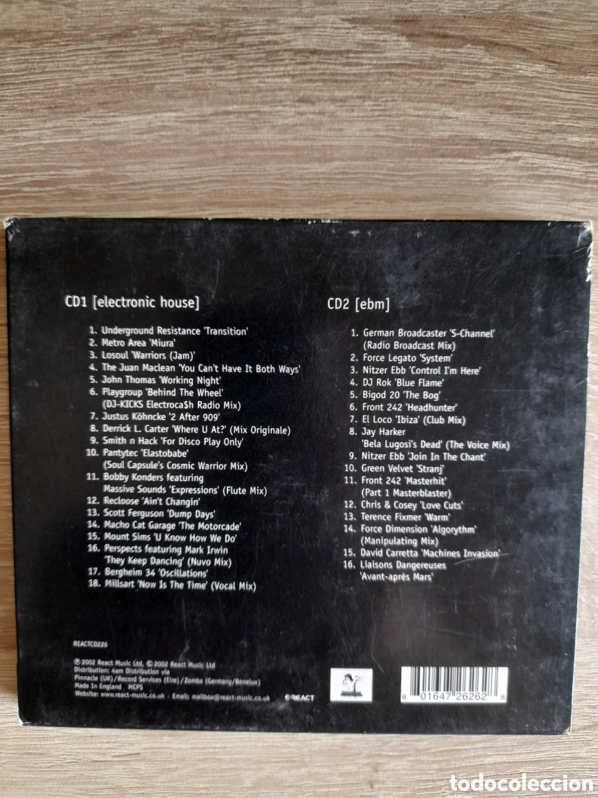 CDs de m&uacute;sica: Dj hell electronicbody music - Foto 2