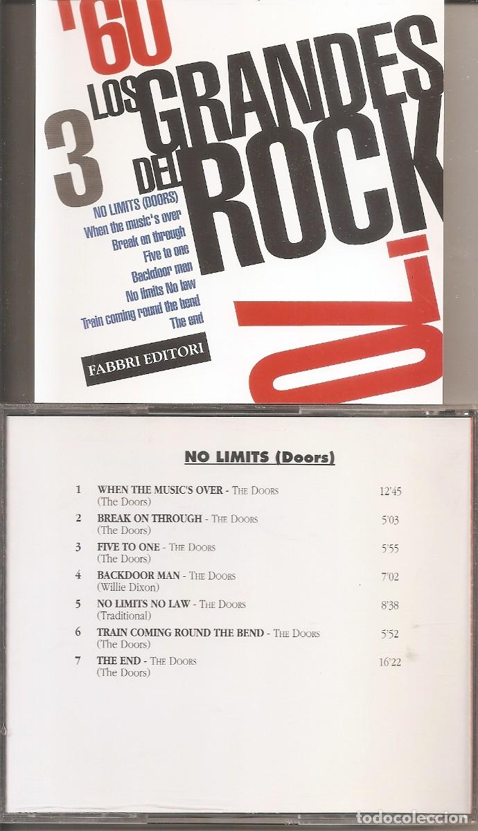 CDs de m&uacute;sica: THE DOORS - NO LIMITS (CD, ROCK LIVE 1993) - Foto 1