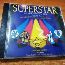CDs de Música: SUPERSTAR LO MEJOR DE TIM RICE BANDAS SONORAS CD ALBUM 1995 ALADDIN EVITA JESUCRISTO SUPERSTAR