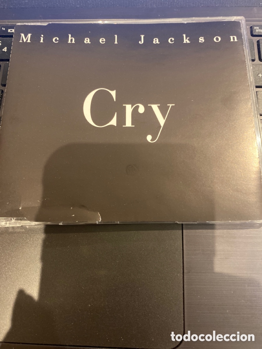 CDs de m&uacute;sica: MICHAEL JACKSON- CRY CD SINGLE PROMO 1 TEMA - Foto 1