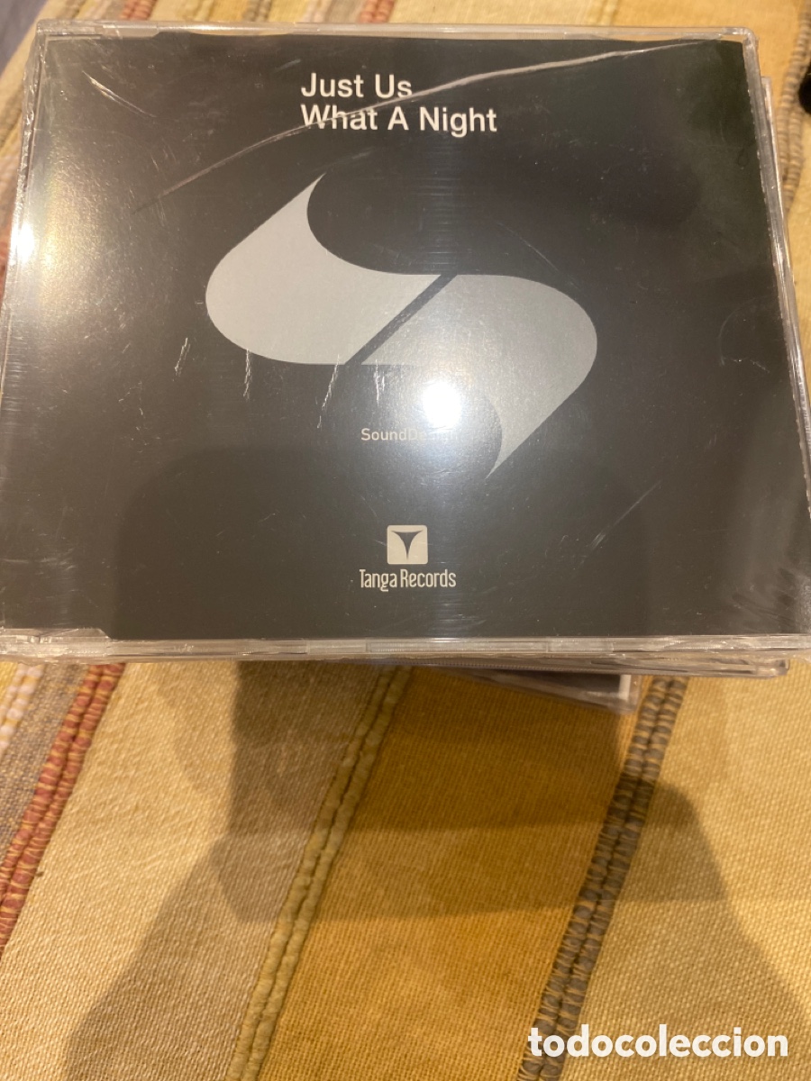 CDs de m&uacute;sica: JUST US - WHAT A NIGHT CD SINGLE PRECINTADO 11 TEMAS - Foto 1