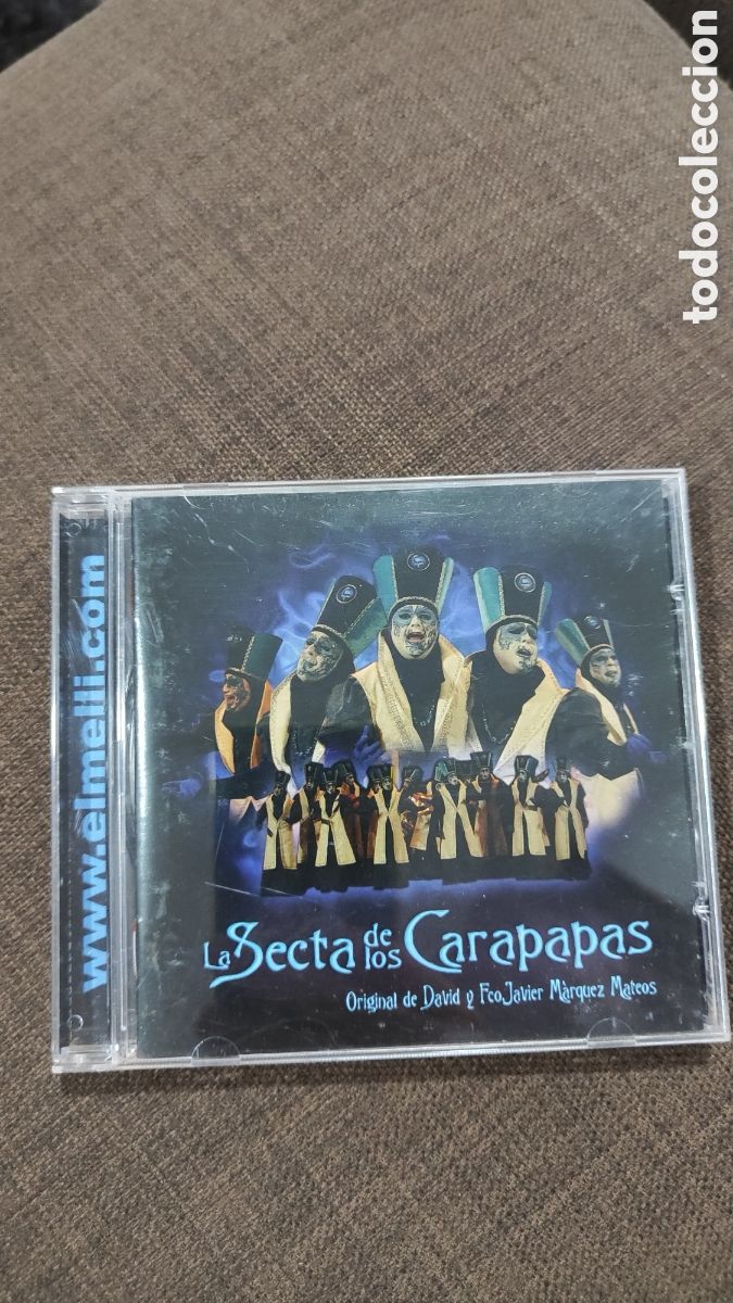 CDs de m&uacute;sica: CD CARNAVAL LA SECTA DE LOS CARAPAPAS - Foto 1