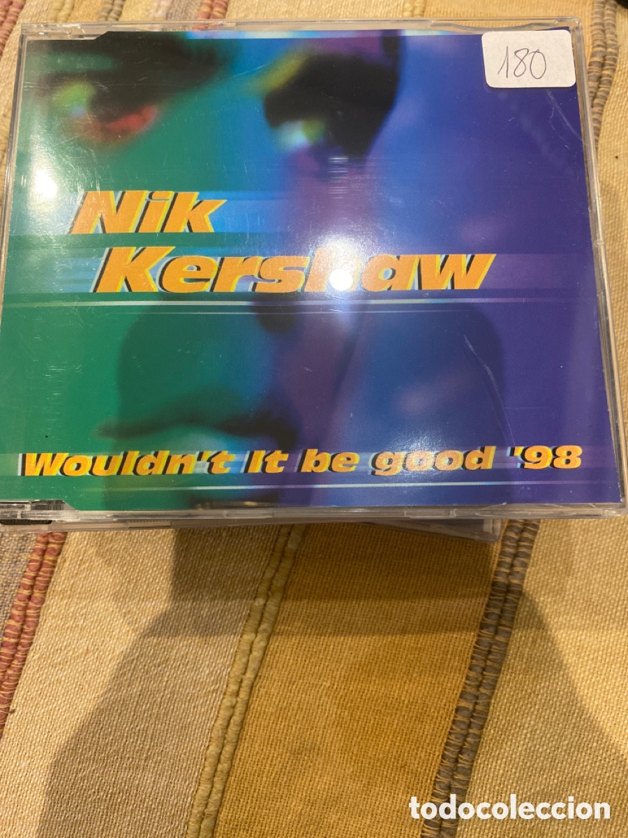 CDs de m&uacute;sica: NIK KERSHAW - WOULDNT IT BE GOOD 98 CD SINGLE 3 TEMAS - Foto 1
