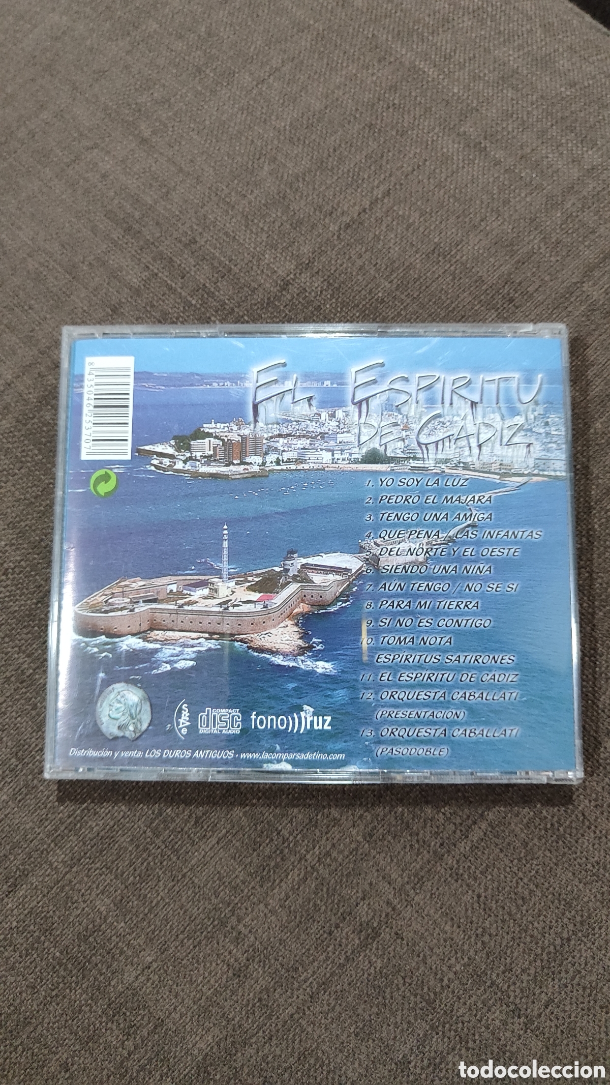 CDs de m&uacute;sica: CD CARNAVAL EL ESP&Iacute;RITU DE C&Aacute;DIZ - Foto 2