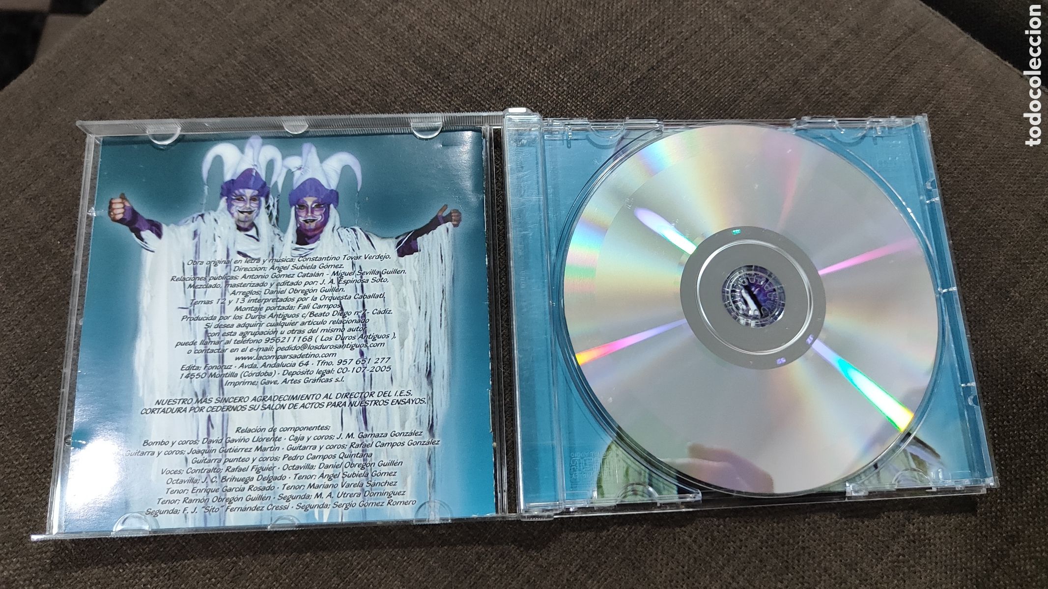CDs de m&uacute;sica: CD CARNAVAL EL ESP&Iacute;RITU DE C&Aacute;DIZ - Foto 3