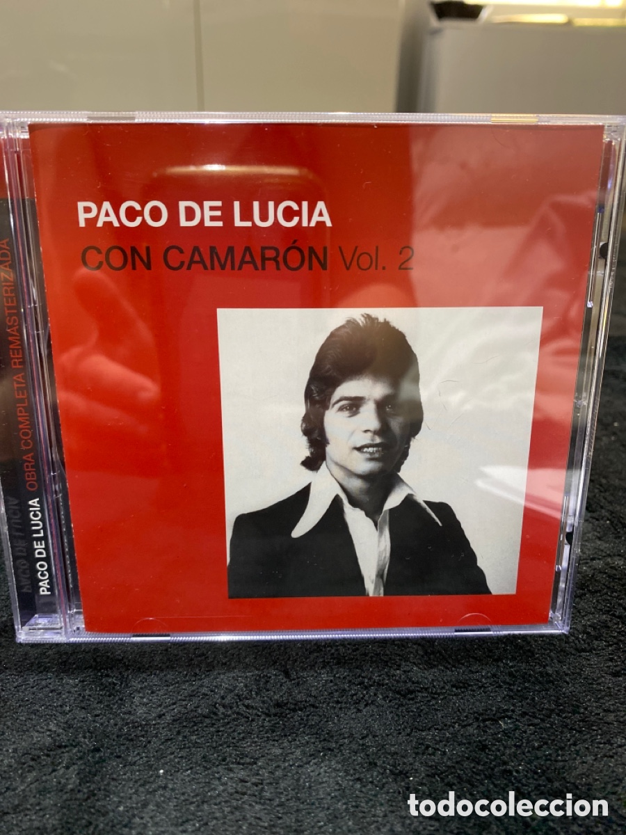CDs de m&uacute;sica: CD PACO DE LUCIA CON CAMAR&Oacute;N VOL. 2 - Foto 1