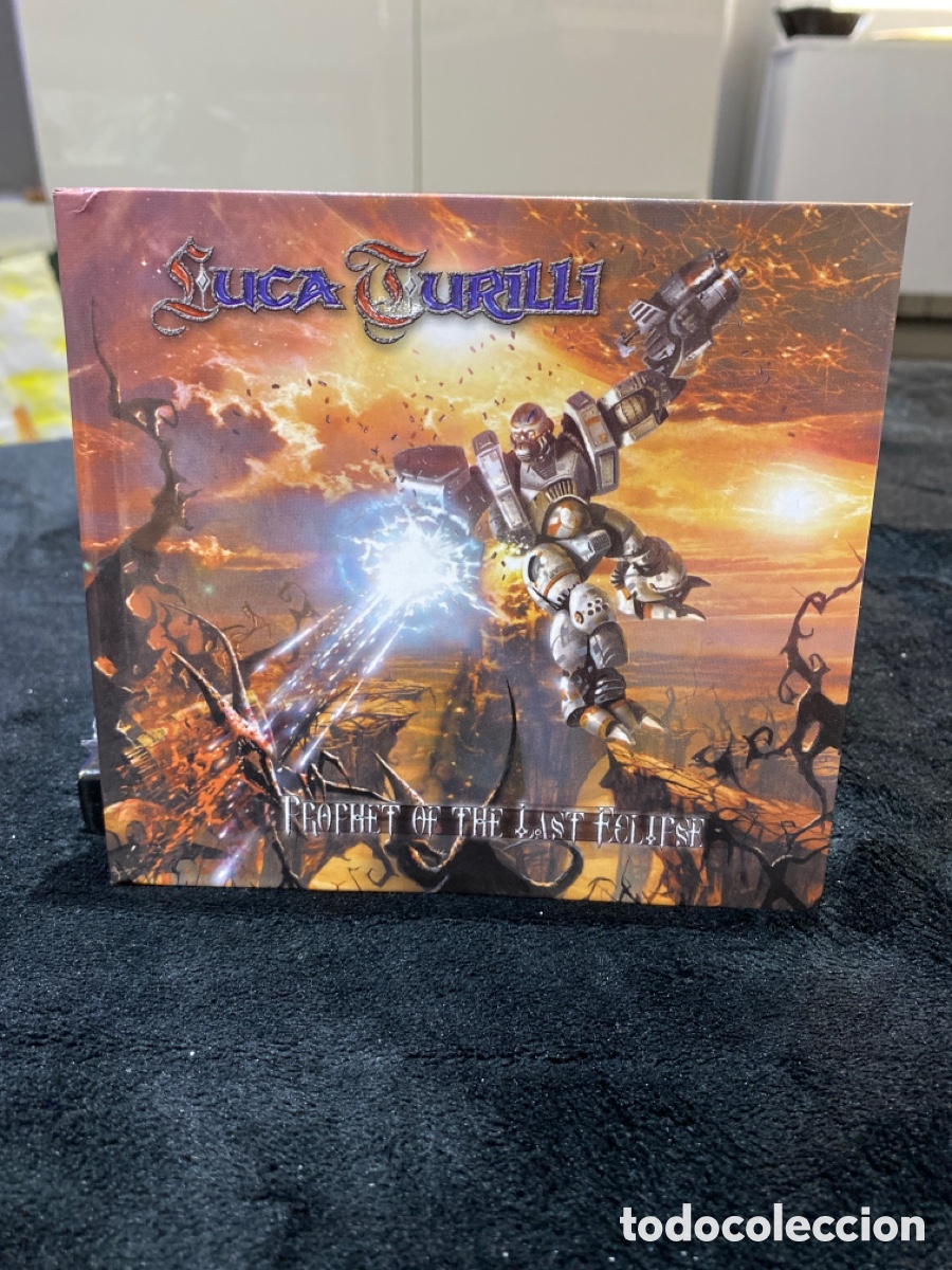 CDs de m&uacute;sica: CD LUCA TURILLI, PROFHET OF THE LAST ECLIPSE. EDICI&Oacute;N LIMITADA - Foto 1