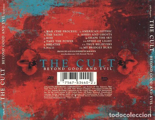 CDs de m&uacute;sica: The Cult - Beyond Good and Evil - Foto 2