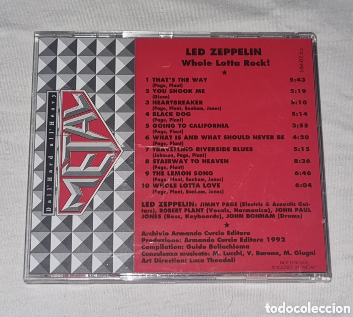 CDs de m&uacute;sica: LED ZEPPELIN / CD / WHOLE LOTTA ROCK! - Foto 3