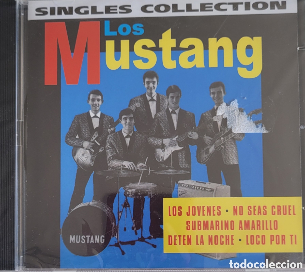 CDs de m&uacute;sica: LOS MUSTANG SINGLES COLLECCION - Foto 1