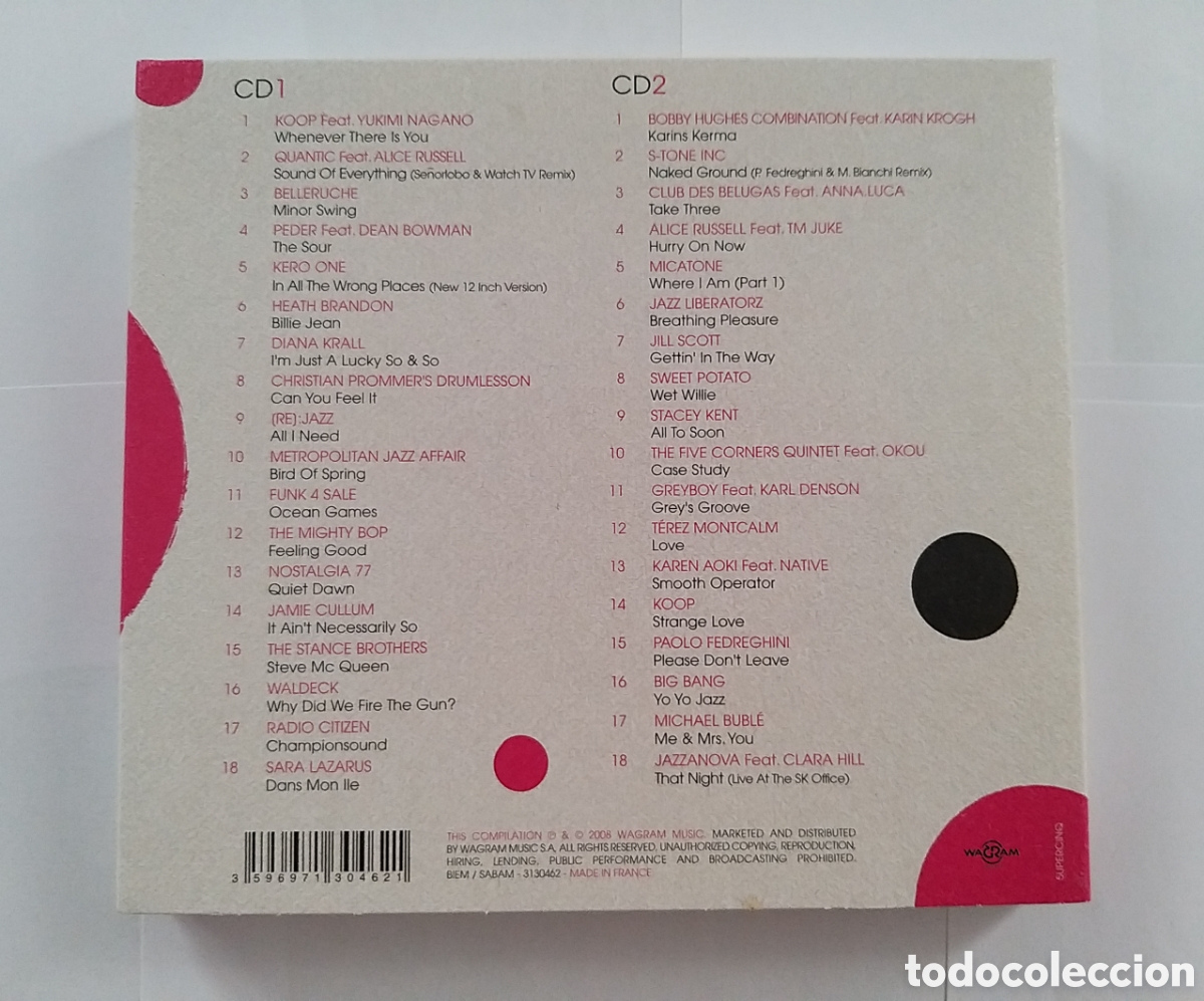 CDs de m&uacute;sica: NU JAZZ VIBRATIONS - 2 CD SET - Foto 3