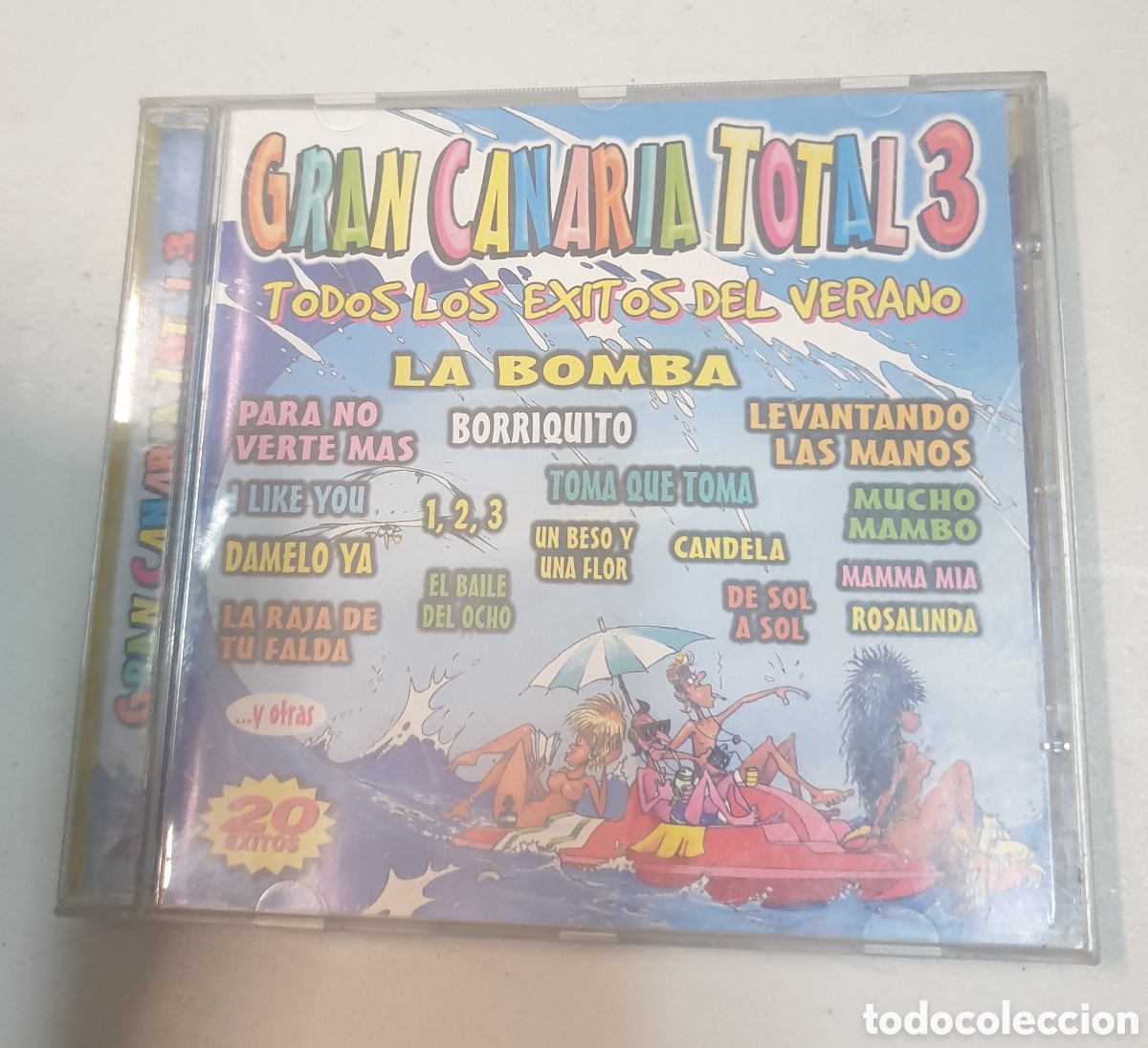 CDs de m&uacute;sica: Gran Canaria total 3. Todos los &eacute;xitos del verano