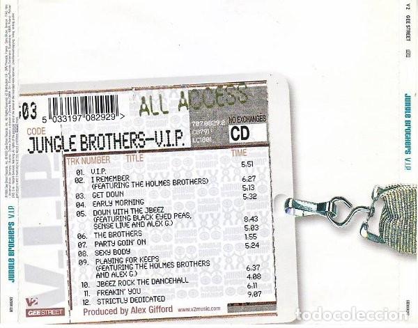 CDs de m&uacute;sica: Jungle Brothers &lrm;&ndash; V.I.P. - CD - Foto 2