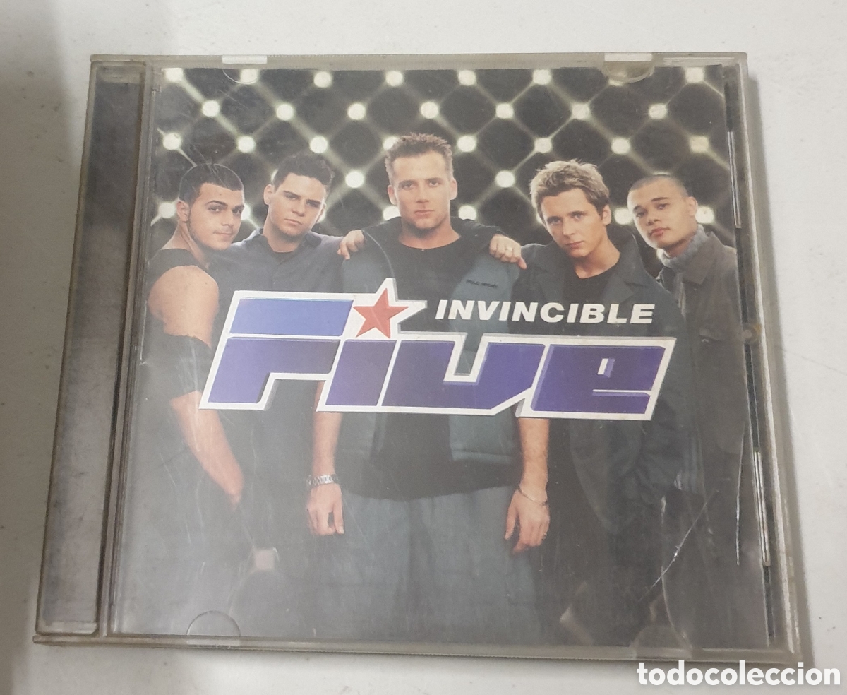 CDs de m&uacute;sica: Five - invincible - Foto 1