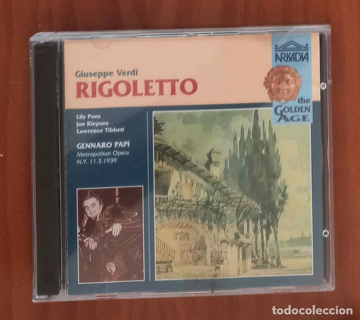 CDs de m&uacute;sica: &Oacute;pera de VERDI: Rigoletto (Lily Pons) Versi&oacute;n hist&oacute;rica - Foto 1