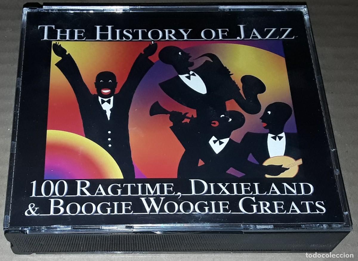 5 cd- the history of jazz - 100 ragtime, dixiel - Buy CD