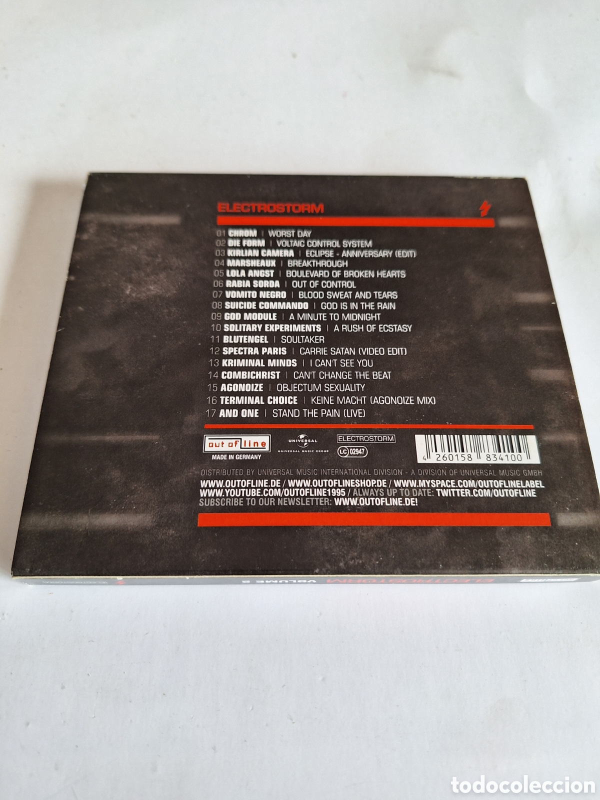 CDs de m&uacute;sica: SCD4 electrostorm volume 2 CD SEGUNDAMANO - Foto 2