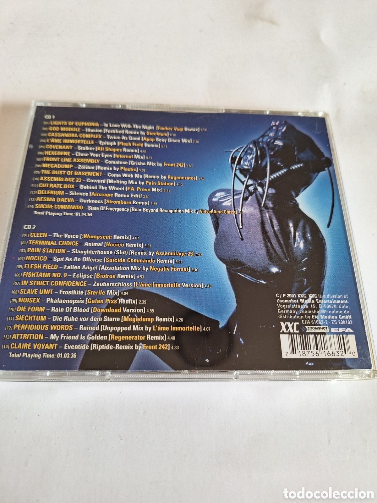 CDs de m&uacute;sica: SCD4 dark decryption the electro remix selection vol.1 CD SEGUNDAMANO - Foto 2
