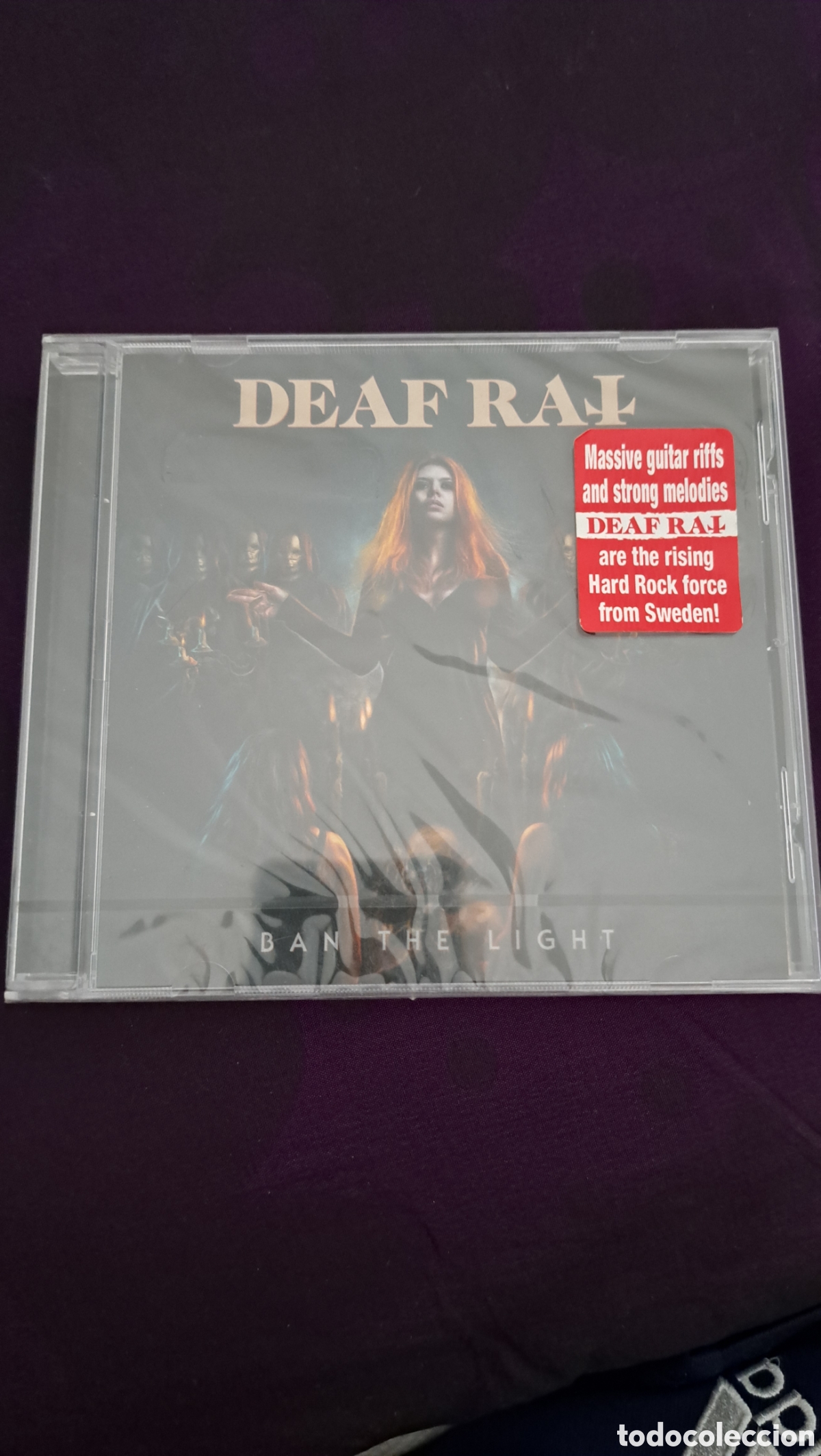 CDs de m&uacute;sica: DEAT RAT BAN THE LIGHT - Foto 1
