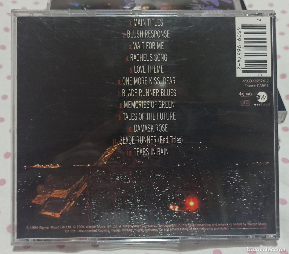 CDs de m&uacute;sica: Soundtrack Blade Runner - Vangelis - Foto 2