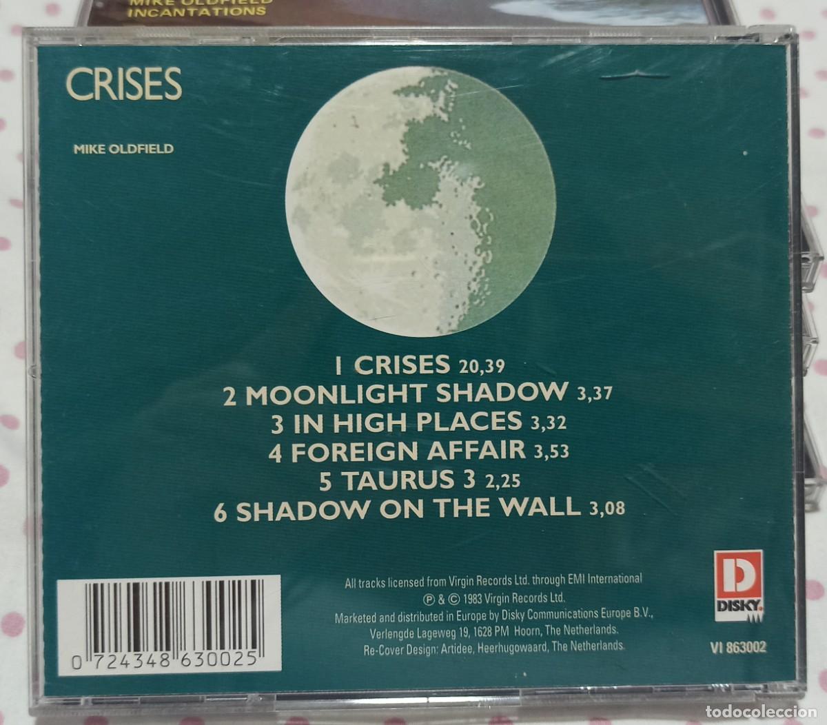 CDs de m&uacute;sica: CD Crises - Mike Oldfield - Foto 2