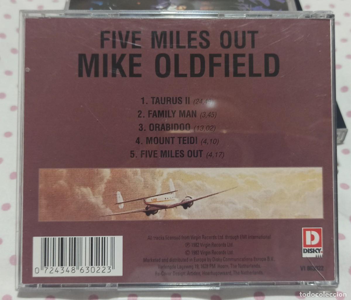 CDs de m&uacute;sica: CD Five miles out - Mike Oldfield - Foto 2