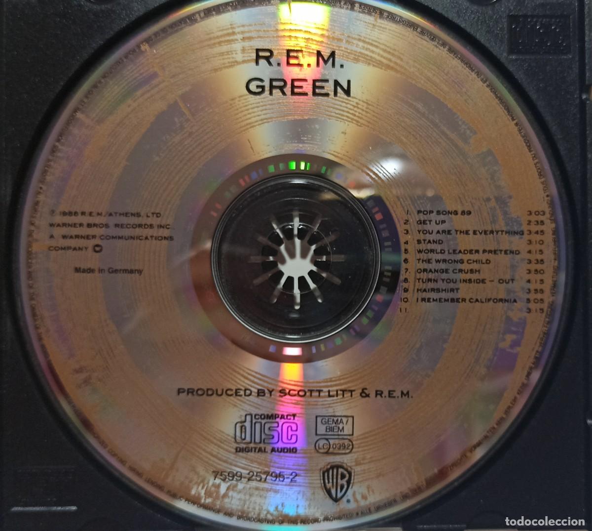 CDs de m&uacute;sica: CD Green - R.E.M. en caja original - Foto 4