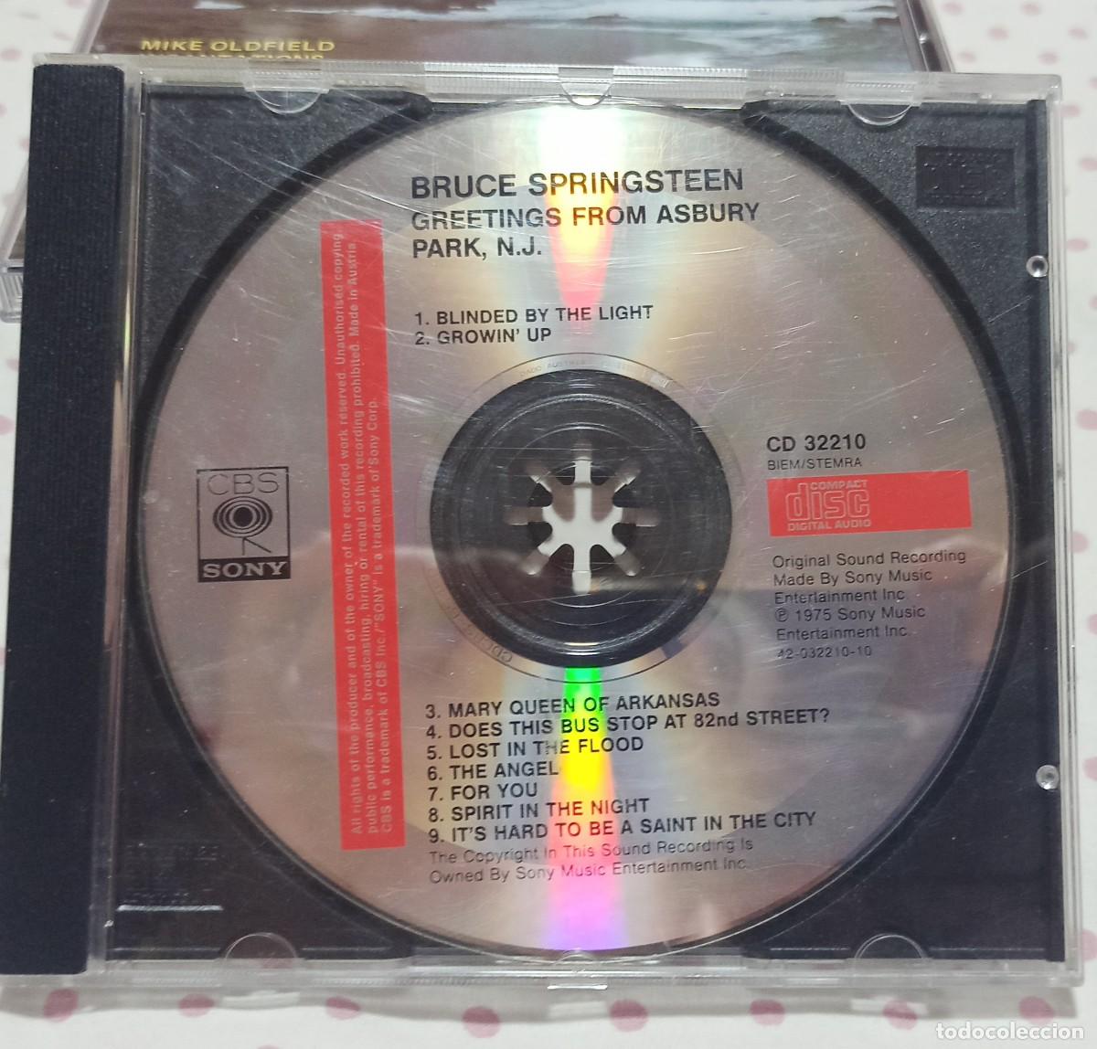 CDs de m&uacute;sica: CD Greetings from Asbury - Bruce Springsteen - Foto 1