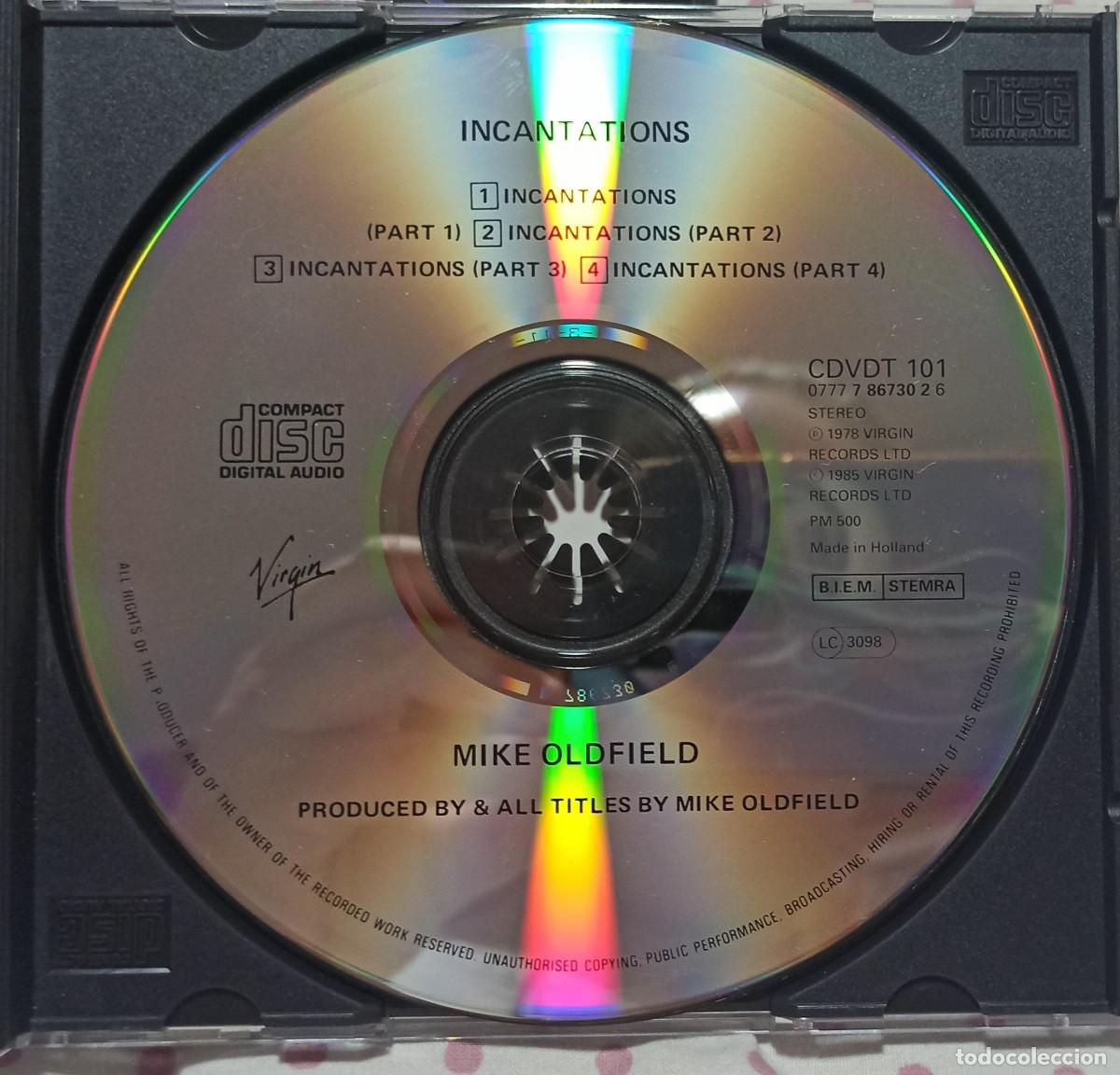 CDs de m&uacute;sica: CD Incatations - Mike Oldfield - Foto 4