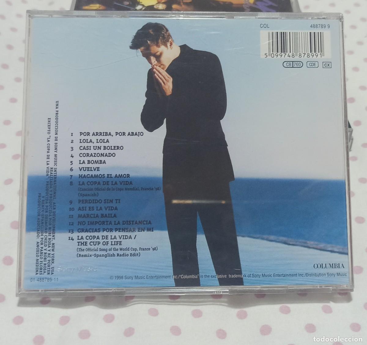 CDs de m&uacute;sica: CD Vuelve - Ricky Martin - Foto 2