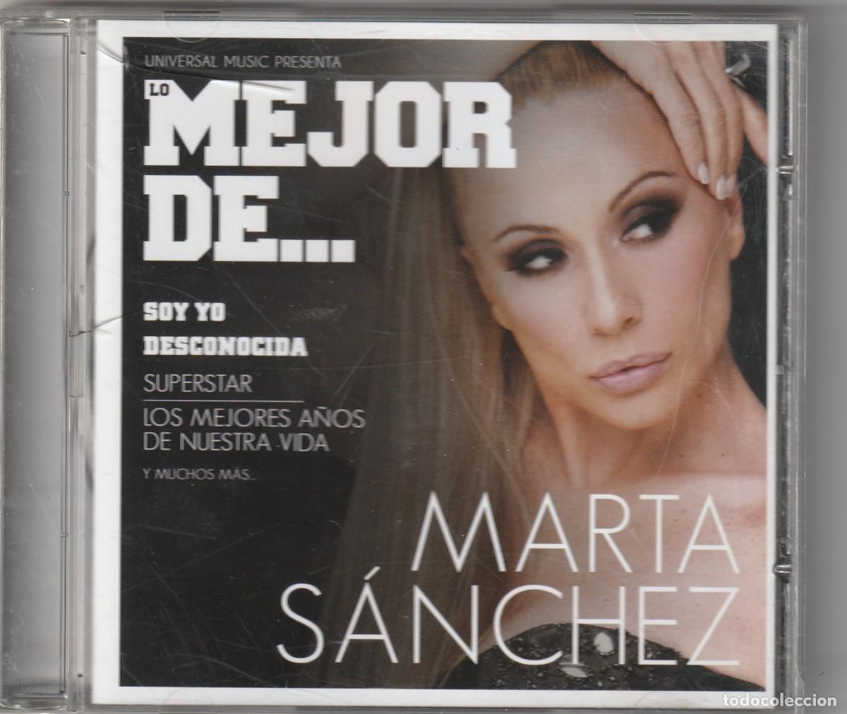 CDs de m&uacute;sica: MARTA SANCHEZ - LO MEJOR (CD UNIVERSAL 2013) - Foto 1