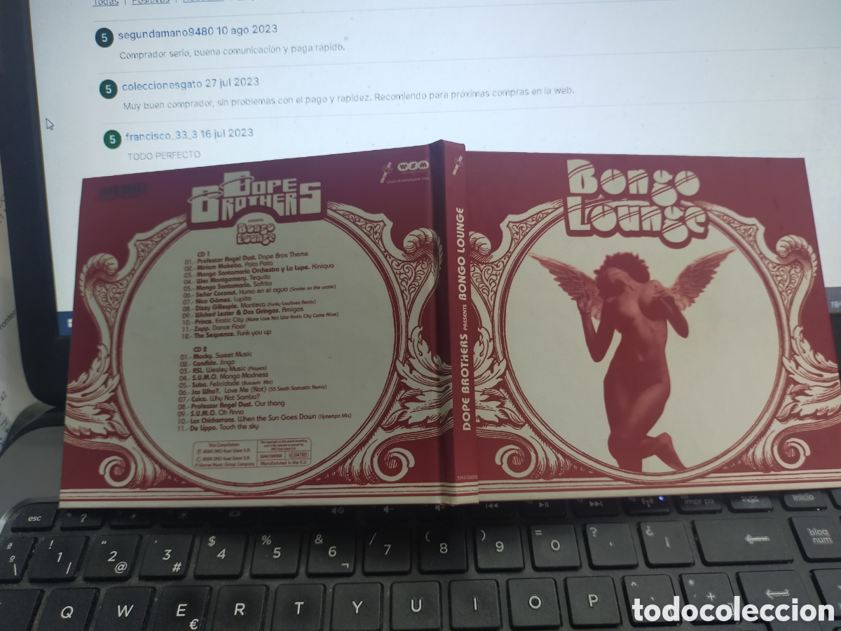 CDs de m&uacute;sica: Dope brothers doble CD bongo lounge 2004 - Foto 1