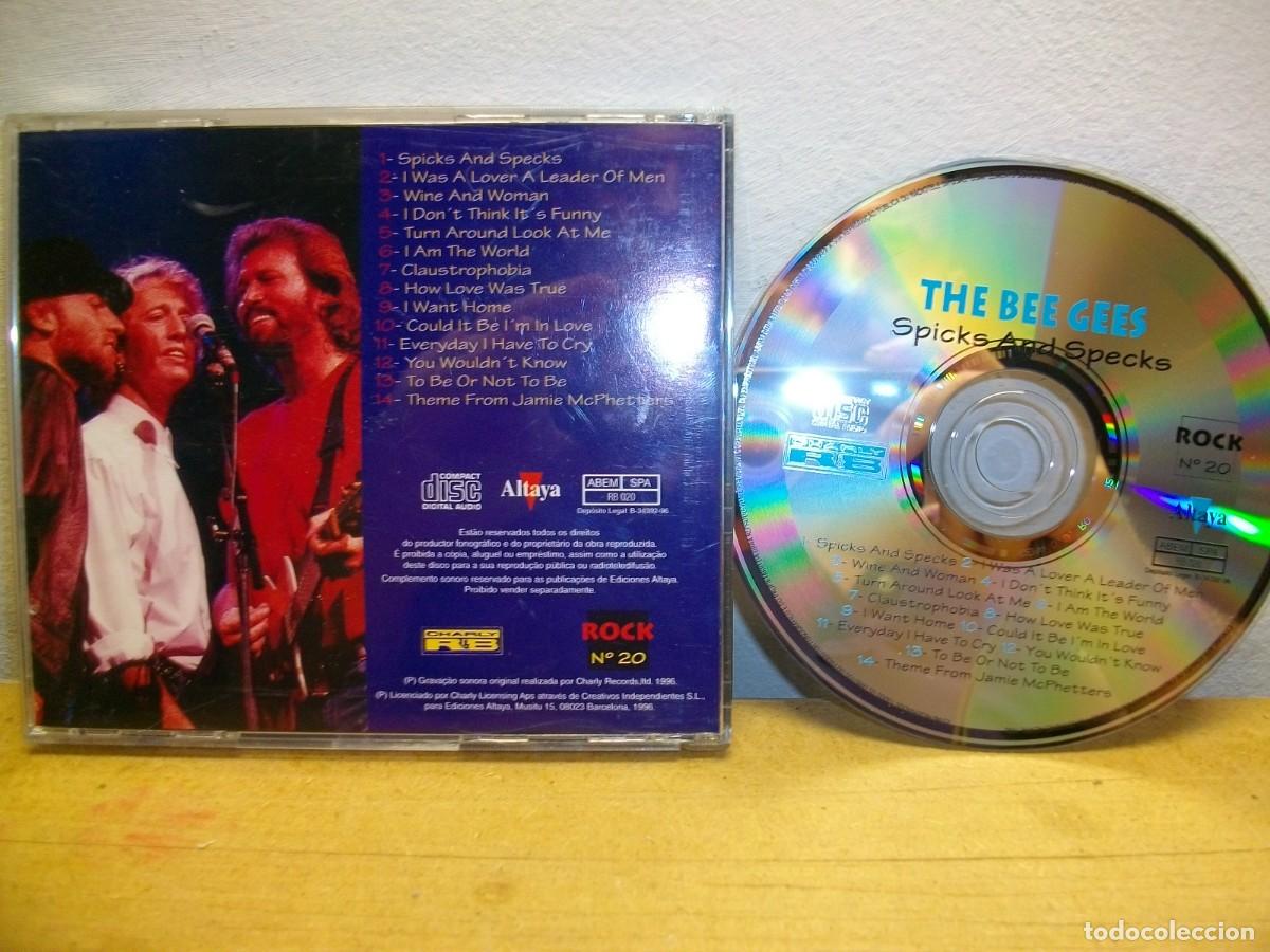 CDs de m&uacute;sica: THE BEE GEES SPICKS AND SPECKS CD - Foto 2