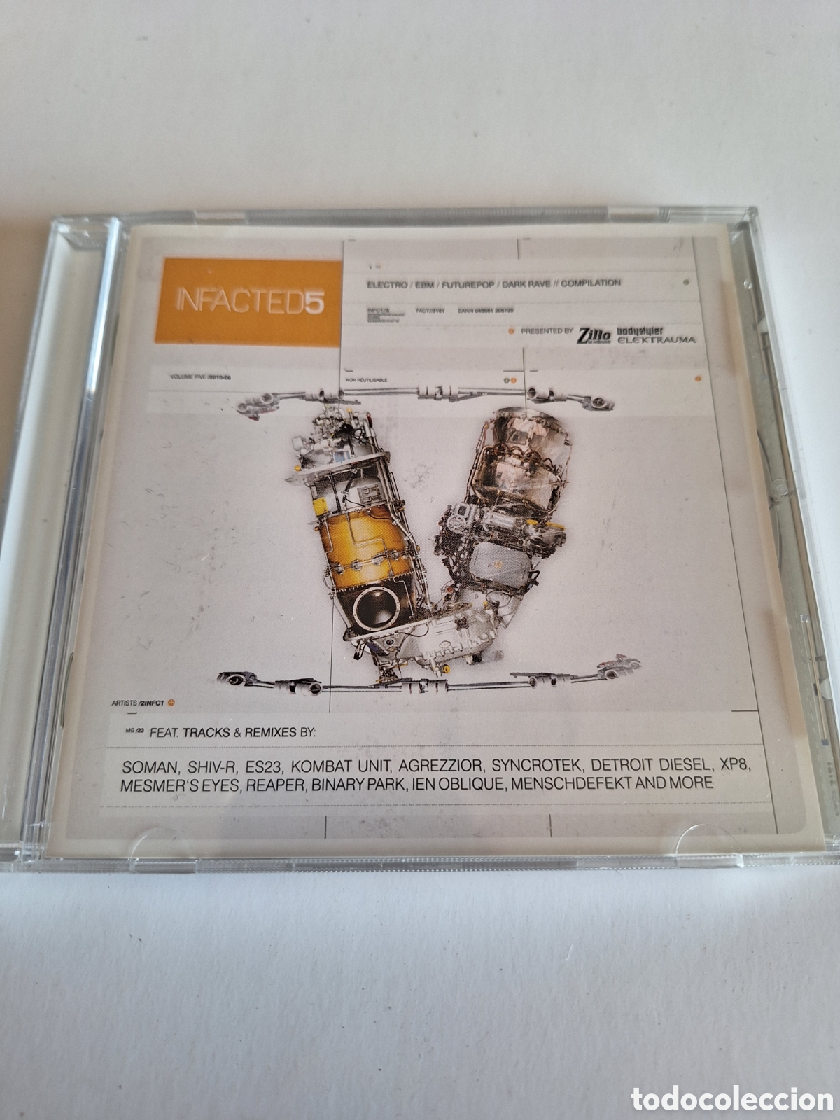 CDs de m&uacute;sica: SCD7 infacted 5 CD SEGUNDAMANO - Foto 1