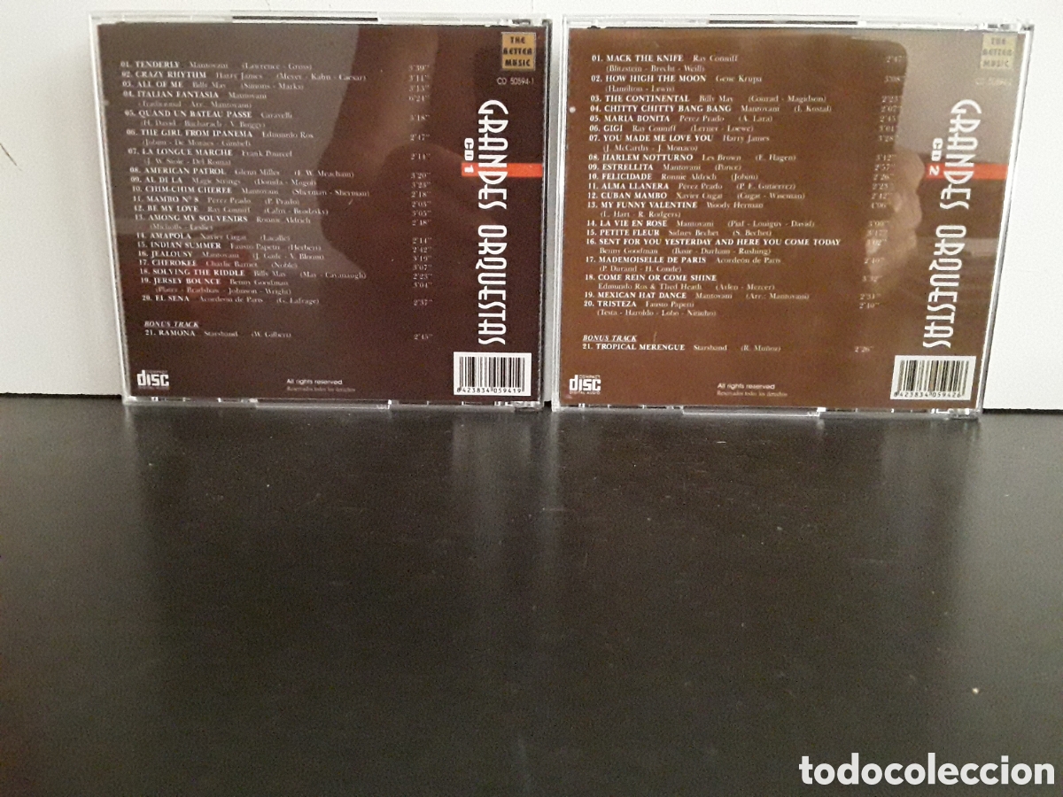 CDs de m&uacute;sica: 5 CD Box Grandes Orquestas - Foto 2
