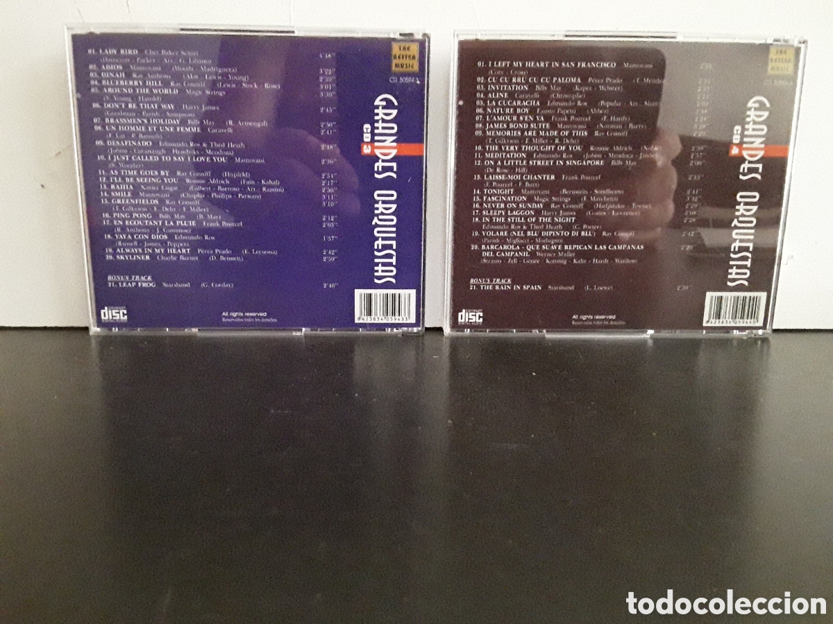 CDs de m&uacute;sica: 5 CD Box Grandes Orquestas - Foto 4