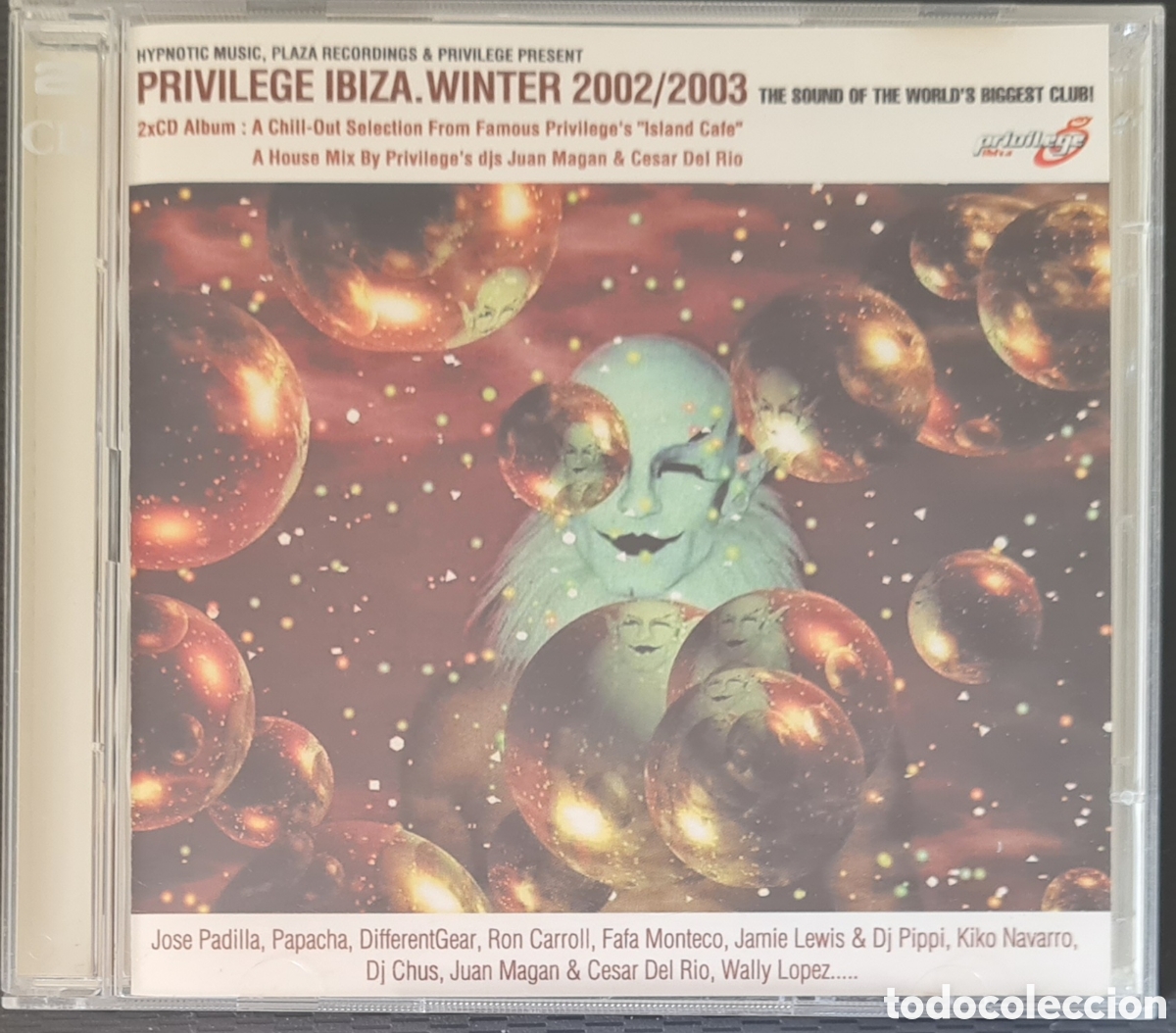 CDs de m&uacute;sica: CDX2 - VARIOS - PRIVILEGE IBIZA. WINTER 2002/2003 - Foto 1