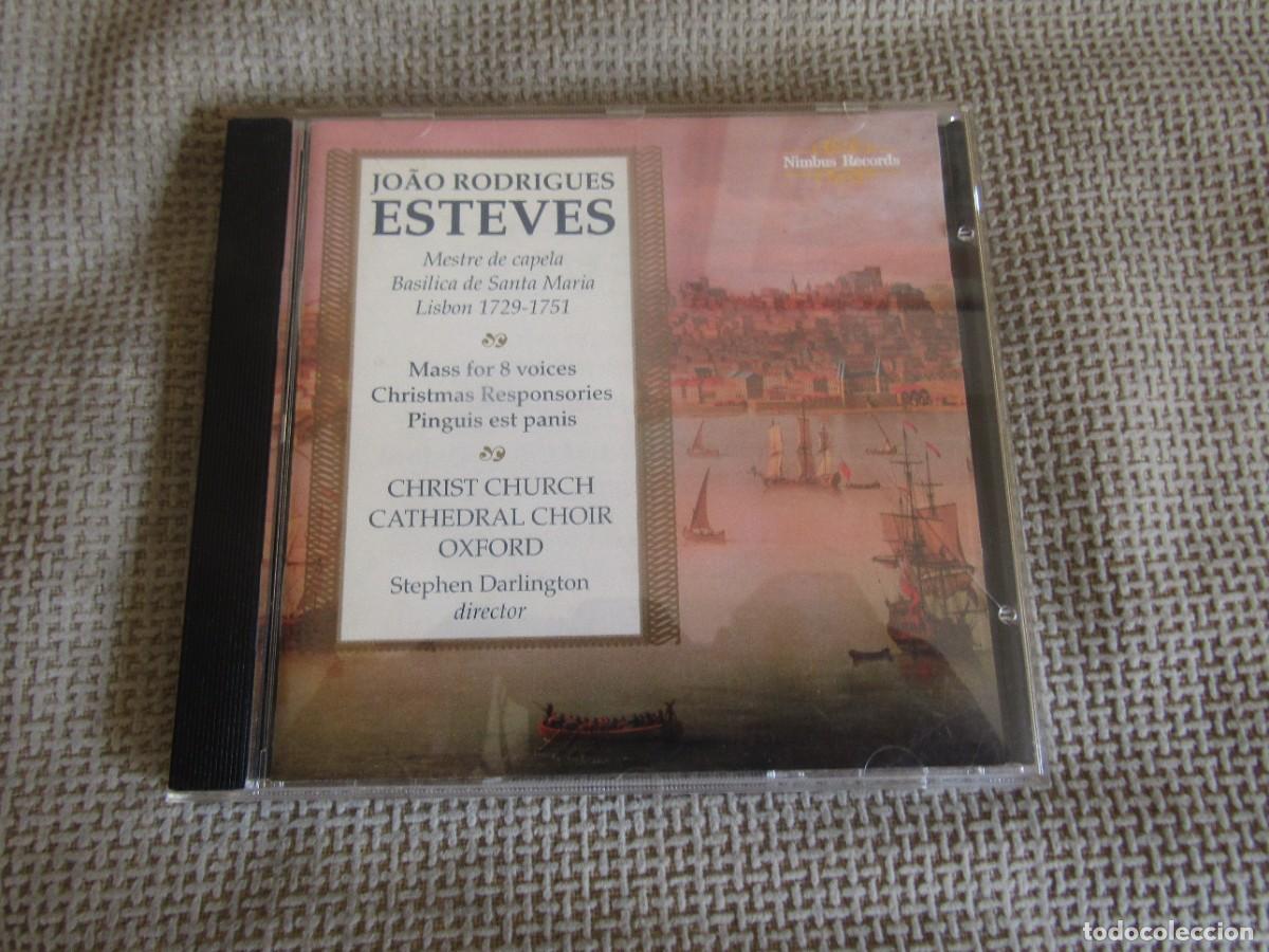 CD de M&uacute;sica: Jo&atilde;o Rodrigues Esteves - Mass for 8 Voices Christmas Responsories Pinguis est Panis CD 1997