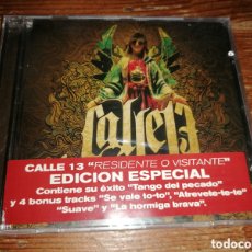 CDs de Música: CALLE 13 ‎- RESIDENTE O VISITANTE - PRECINTADO¡