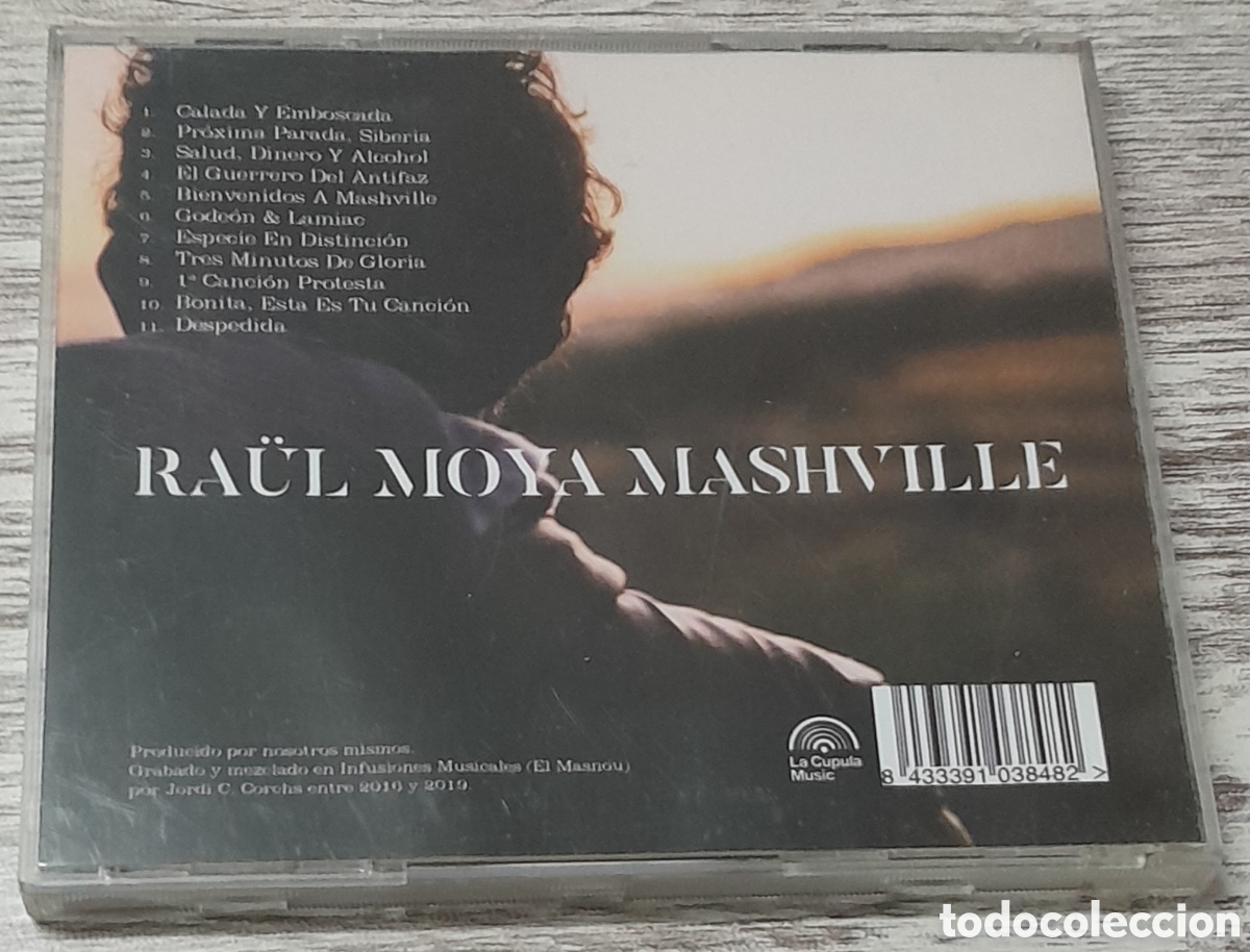 CDs de m&uacute;sica: RA&Uuml;L MOYA - MASHVILLE - Foto 2