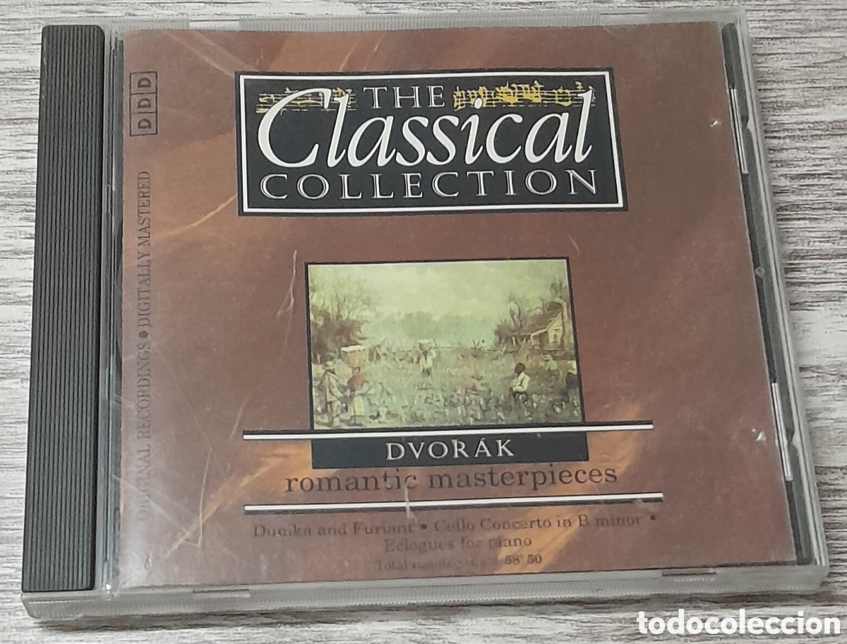 CDs de m&uacute;sica: DVORAK - ROMANTIC MASTERPIECES - THE CLASSICAL COLLECTION - ORBIS - Foto 1